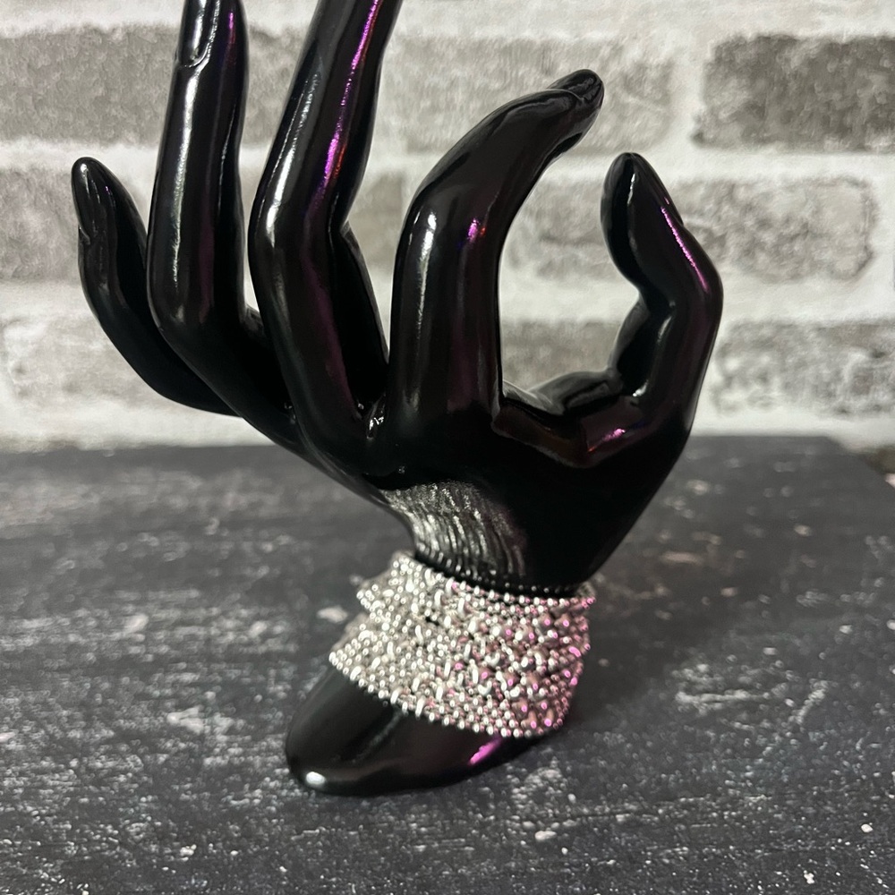 ONLY ONE LEFT! SG Flinging Arrows Liquid Silver Bracelet.